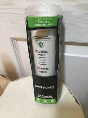 EVERYDROP ICE & WATER REFRIGERATOR FILTER #4 ONE PACK NEW